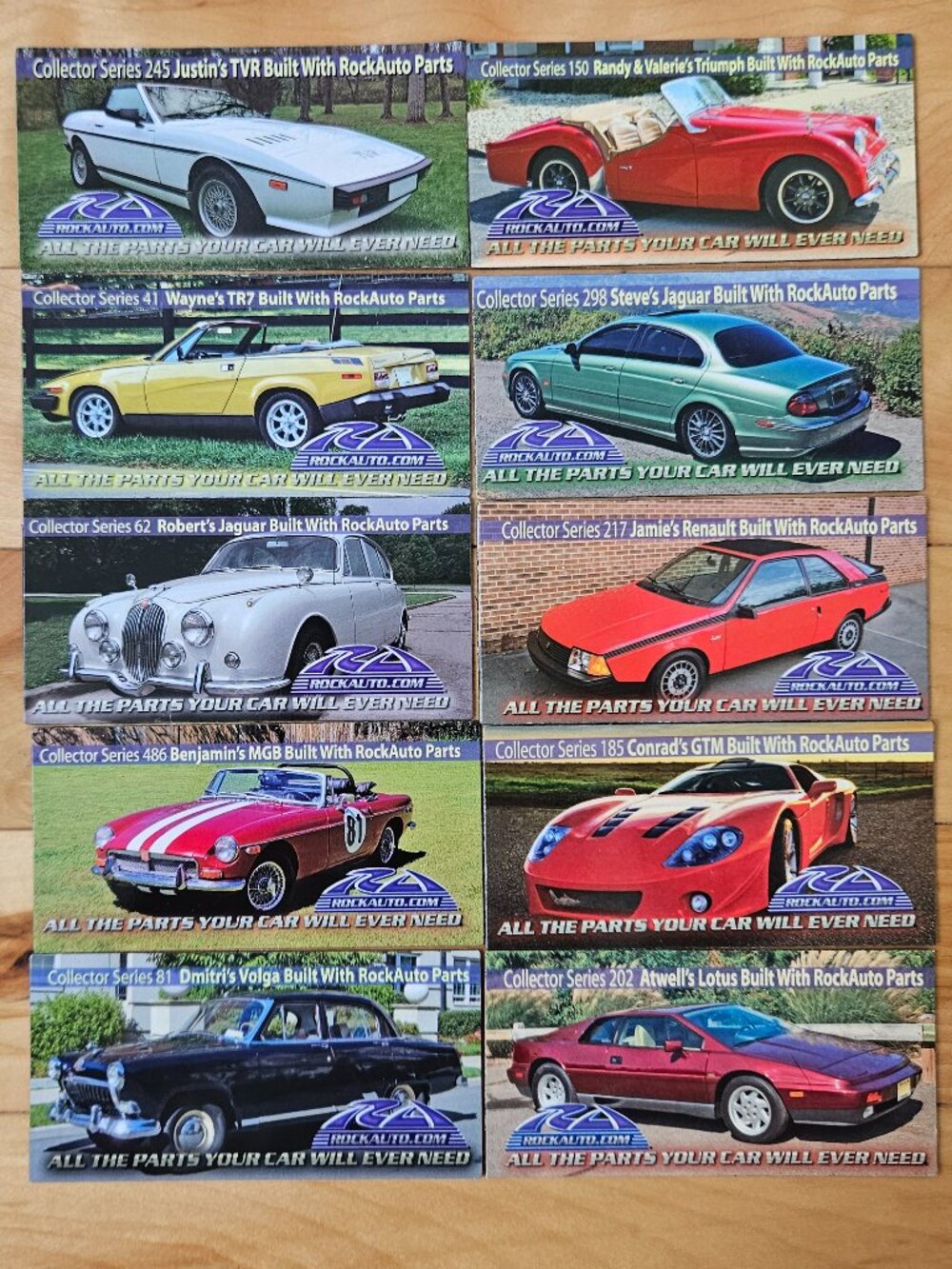 10 pc ROCKAUTO MAGNET LOT